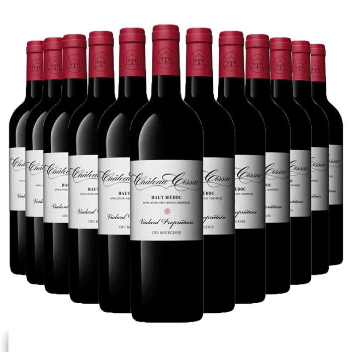 Case of 12 Chateau Cissac Cru Bourgeois Red Wine 75cl